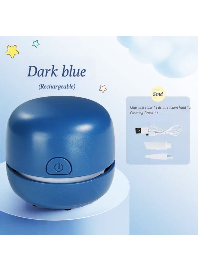 Electric desktop vacuum cleaner for removing dust and cleaning keyboards.    Miniature, compact and portable desktop cleaner.  - Image 1