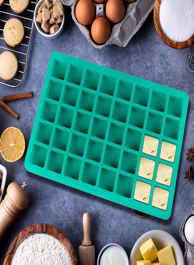 Skytail 40-Cavity Square Caramel Candy Silicone Molds,Chocolate Truffles Mold for Fat Bombs Keto Snacks, Whiskey Ice Cube Tray,Grid Fondant Mould,Hard Candy Mold Pralines Gummy Jelly Mold (1) - Image 5