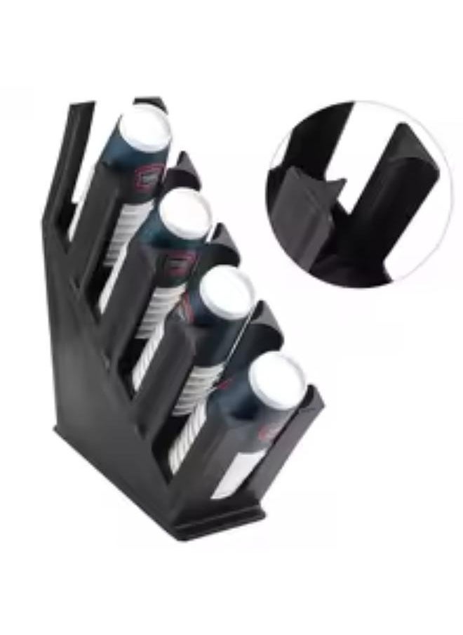 Generic Coffee Milk Tea Cup Dispenser Cup Storage Organizer Cup Rack Stand Paper Cup Holder for Bar Kitchen Counter(Inclined)  - Image 3
