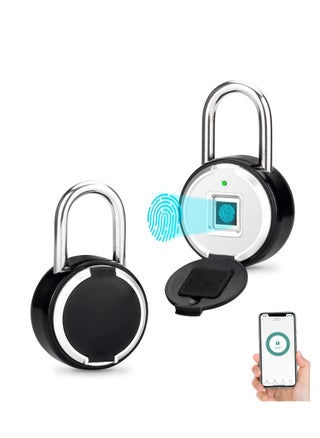 قفل بصمة الإصبع، قفل ذكي قابل لإعادة الشحن عبر USB بدون مفتاح، قفل ذكي مقاوم للماء IP55 مع تطبيق بلوتوث، قفل ذكي ببصمة الإبهام، للصالة الرياضية والمكتب والأمتعة والحقائب وحقائب الظهر - pzsku/ZDA58DD53FE8A217F9600Z/45/_/1688722973/d4b5e2e9-ecd3-403a-b482-ca630f009860