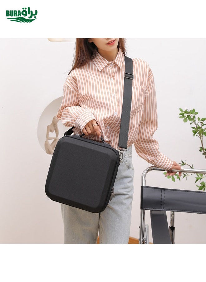 For DJI Mini 3/Mini 3 Pro Drone Storage Bag Box Shoulder Bag Suitcase(Black)
