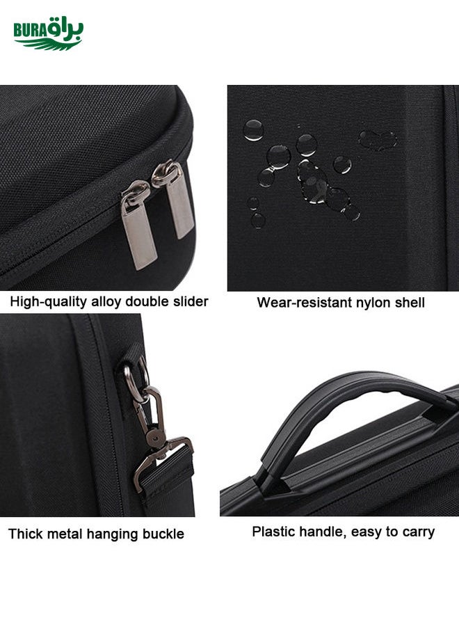 For DJI Mini 3/Mini 3 Pro Drone Storage Bag Box Shoulder Bag Suitcase(Black)