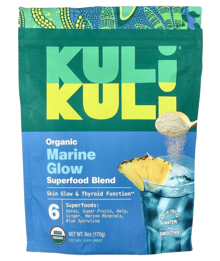 Kuli Kuli Organic Superfood Blend Marine Glow 6 oz (170 g)
