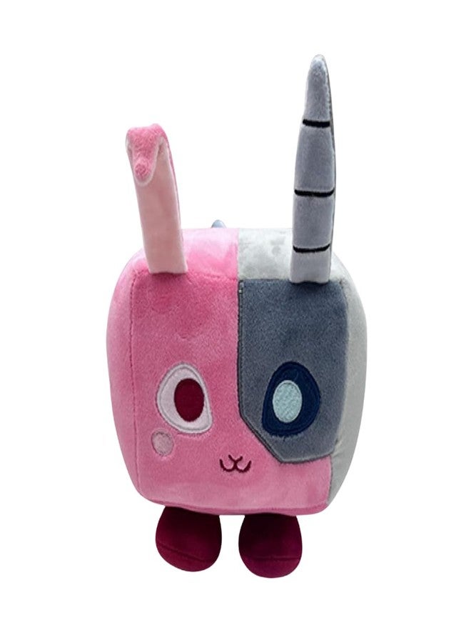 TechMax Solution Cute Square Cutie Grey Plush Soft Toy - Image 1