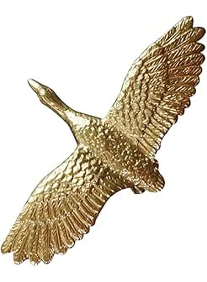 Nordic Style Brass Bird Shaped Cabinet Pull Handle Drawer Knob 80x47x17mm Gold - Image 1