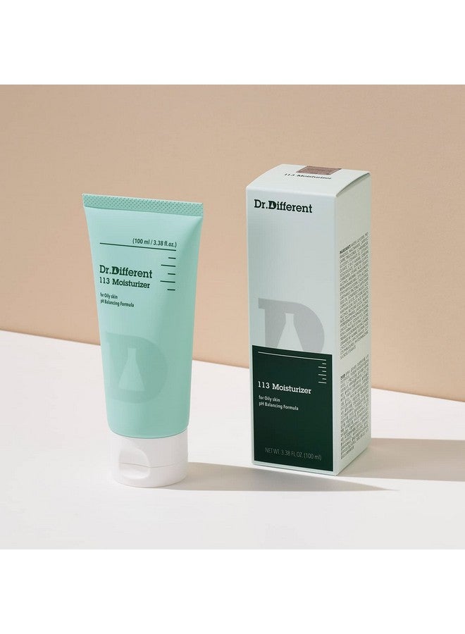 Dr.Different 113 Moisturizer - Sebum Control Face Moisturizer For Oily Skin, Pore Reducing And Trouble Care, Hypoallergenic Moisturizing And Soothing Facial Cream, 3.38 Oz. - Image 2
