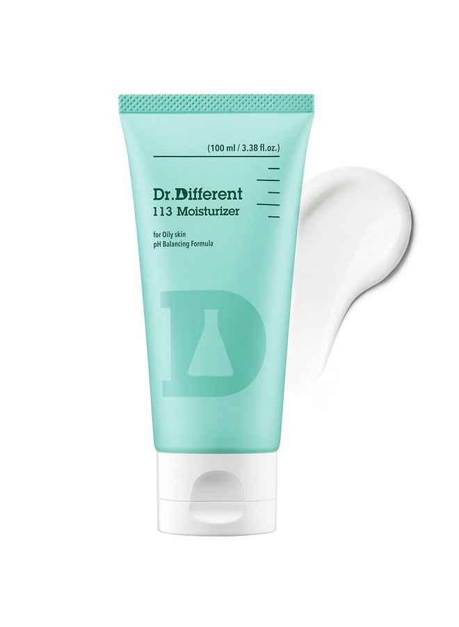 Dr.Different 113 Moisturizer - Sebum Control Face Moisturizer For Oily Skin, Pore Reducing And Trouble Care, Hypoallergenic Moisturizing And Soothing Facial Cream, 3.38 Oz. - Image 1