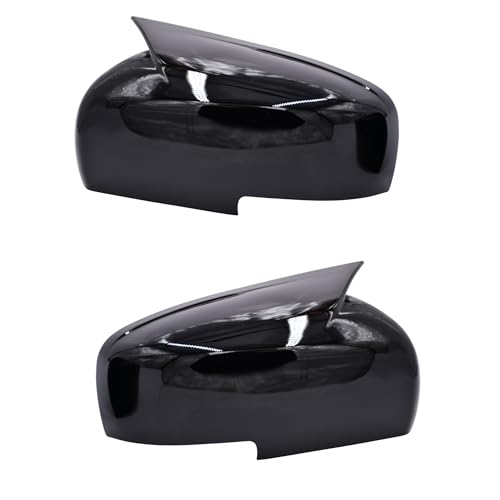 KMH Batman Style Car Mirror Covers Compatible with The Grand Vitara Car Accessories (Gloss Black) Set 2 Pcs - Image 3