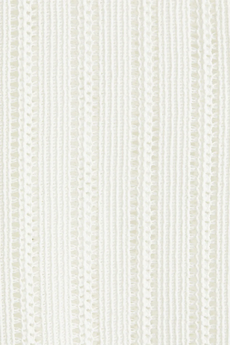 H&M Regular Fit Crochet-look shirt
