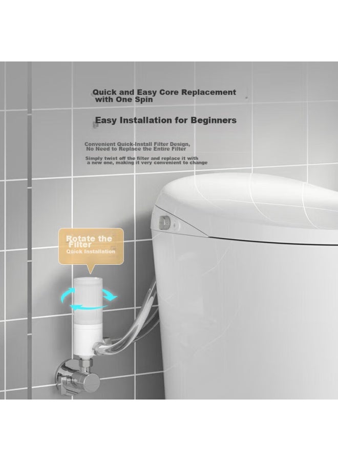 Jomoo Smart Toilet Pre-filter, Household Waterless Tank Filter, Water Purification Filter, Kd904-1111 - Image 4