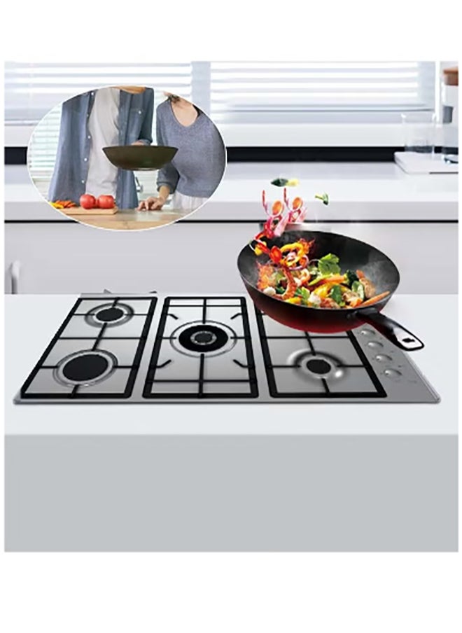 kitchen Line Surface with 5 Gas Burners Heavy Grille 90 cm - Triple Eye, Self-Ignition - Complete Safety - Italian | KLQ905VTGV  - Image 2
