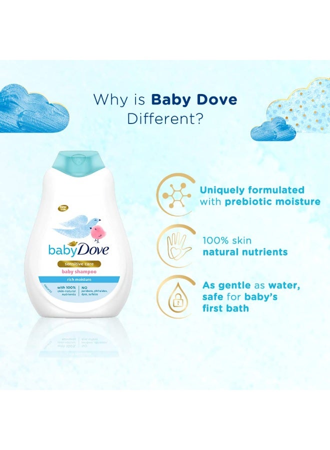 Baby Dove Rich Moisture Shampoo 400ml - Image 3