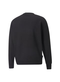 PUMA DOWNTOWN Mens Waffle Crew Neck Sweatshirt  - Image 5
