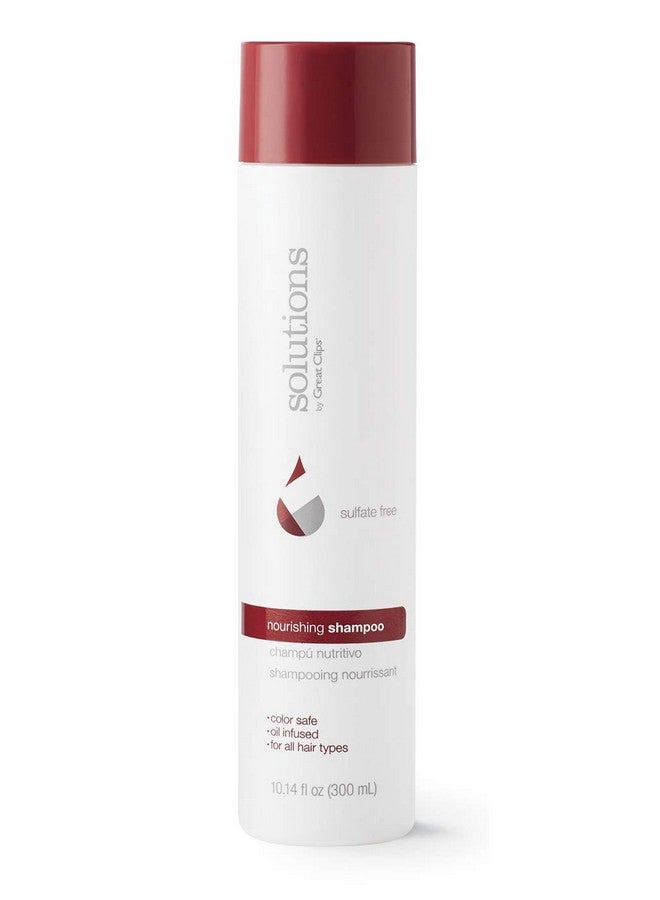 GREAT CLIPS Solutions Nourishing Shampoo 10Oz ; Argan Oil ; Sulfate And Paraben Free ; Moisturizes And Restores Shine ; Safe For Colortreated Hair - Image 2