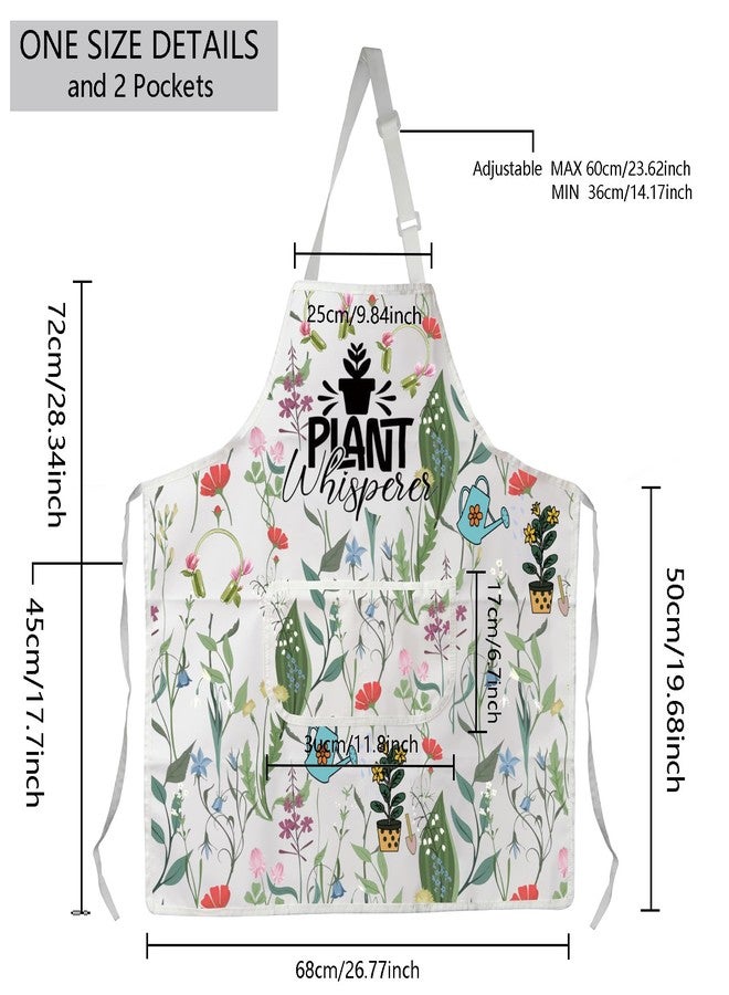 MBMSO Plant Gardening Apron - Plant Whisperer Apron for Gardener Gifts - Image 2