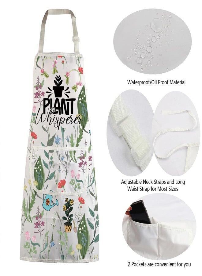 MBMSO Plant Gardening Apron - Plant Whisperer Apron for Gardener Gifts - Image 5
