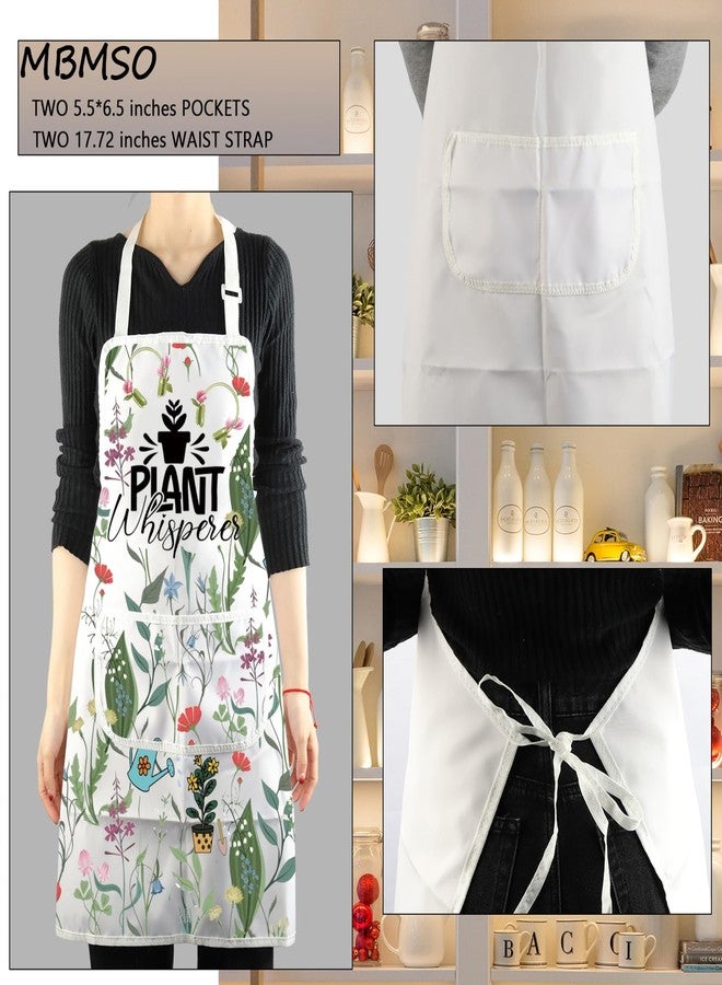 MBMSO Plant Gardening Apron - Plant Whisperer Apron for Gardener Gifts - Image 3