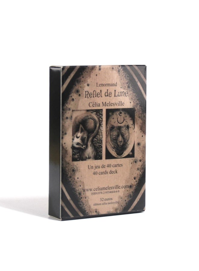 NIBEMINENT Reflet De Lune Lenormand Tarot Oracle Cards Games Family Party Board Game Divination Fate Cards - Image 5