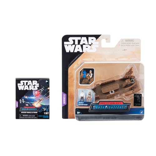 STAR WARS Micro Galaxy Squadron First Order TIE Fighter Mystery Bundle - 3-Inch Light Armor Class and Scout Class Vehicles with Accessories - Image 1