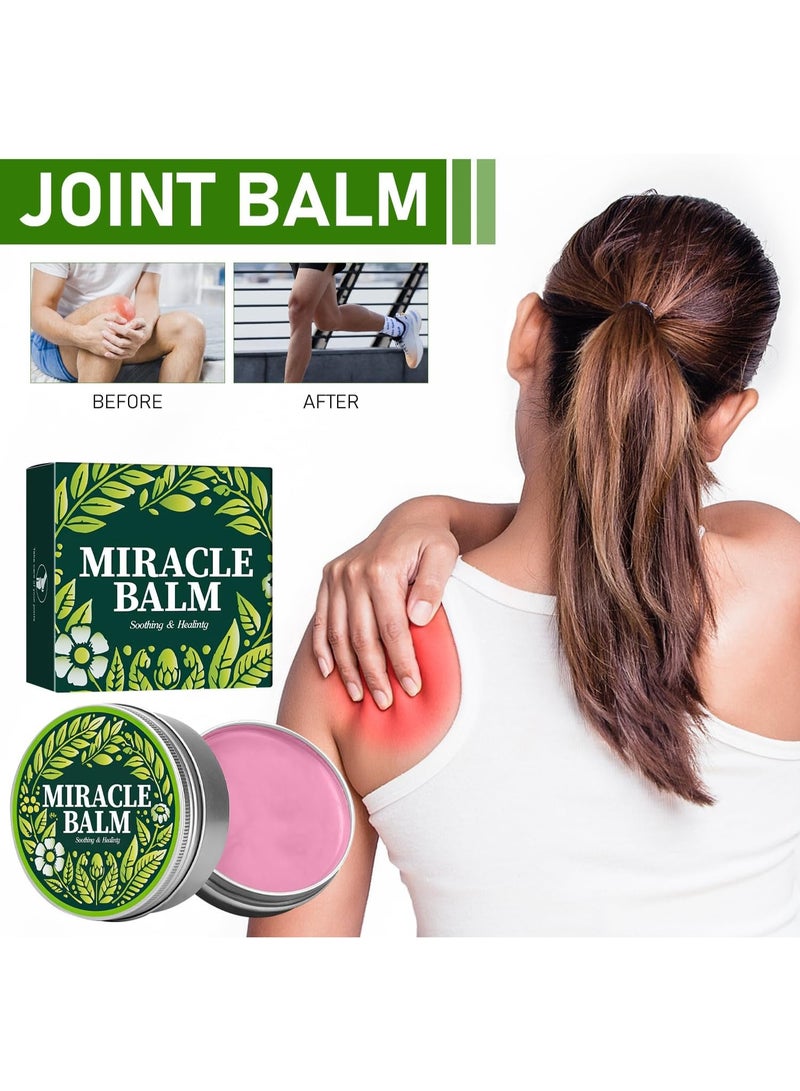 ximonth Miracle Balm for Pain & Tension Relief – Botanical Recovery Salve with Honey, Calendula & Essential Oils – Gentle Soothing Formula for Muscles, Neck, Shoulders & Back - Image 5