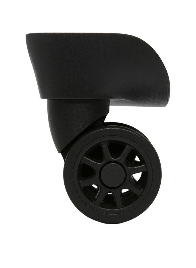 Space Luggage Set of 3 Hardside with Spinner Wheels & Lightweight ABS Luggage for Travel, 28/24/20, Black - Image 2