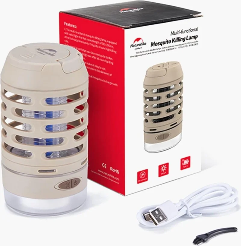 Naturehike Multi-Functional Mosquito Repellent & LED Camping Lamp