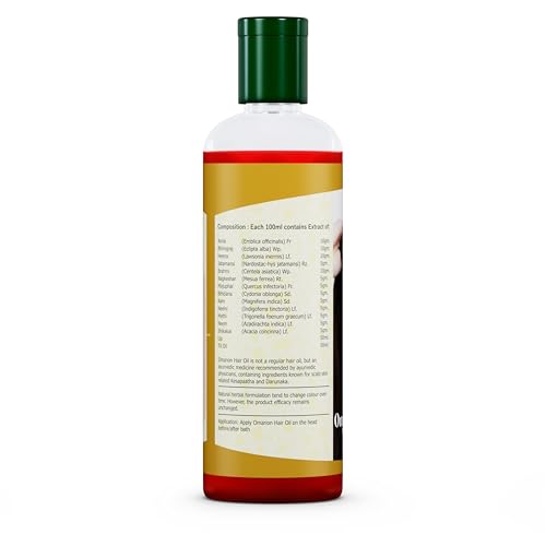 Shuddhi Omarion Hair Oil | Ayurvedic Hair Oil For Strong & Healthy Hair | Rich In Amla, Bhringraj, And Heena | Herbal Oil For Daily Hair Care, 100ml - Image 2