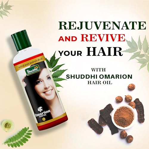 Shuddhi Omarion Hair Oil | Ayurvedic Hair Oil For Strong & Healthy Hair | Rich In Amla, Bhringraj, And Heena | Herbal Oil For Daily Hair Care, 100ml - Image 5