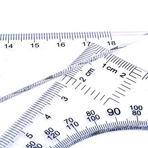 BronaGrand Triangle Ruler Square Set, 30/60 and 45/90 Degrees, Set of 2 - Image 3