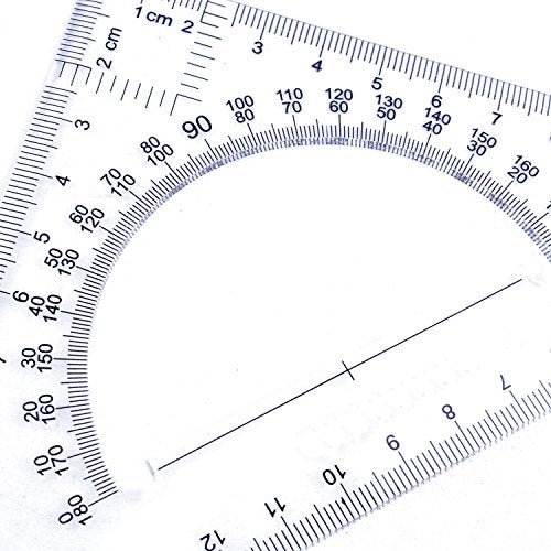 BronaGrand Triangle Ruler Square Set, 30/60 and 45/90 Degrees, Set of 2 - Image 4