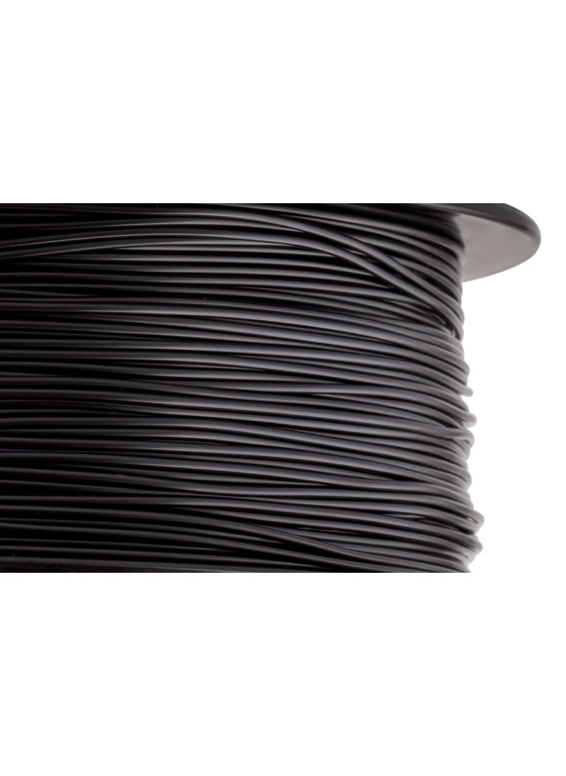 HATCHBOX HATCHBOX 1.75mm Black PLA 3D Printer Filament, 1 KG Spool, Dimensional Accuracy +/- 0.03 mm, 3D Printing Filament  - Image 2