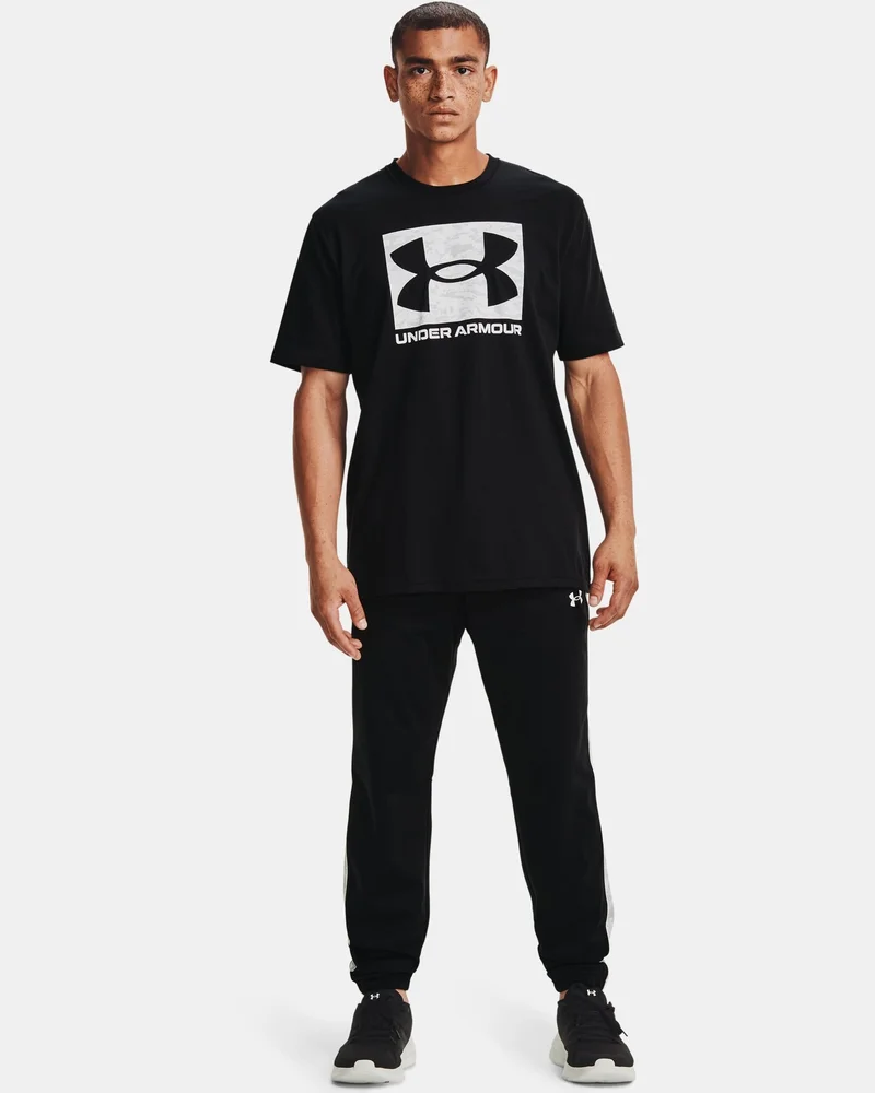 Under Armour Black Men's UA ABC Camo Boxed Logo T-Shirt for Men | Best Price UAE