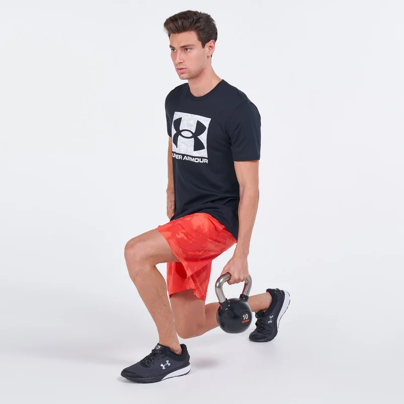 Under Armour Black Men's UA ABC Camo Boxed Logo T-Shirt for Men | Best Price UAE