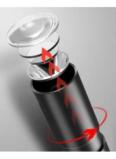 DUNISO Rechargeable LED Flashlight Powerful Torch for Camping Hiking Trekking Outdoor Black  - Image 5