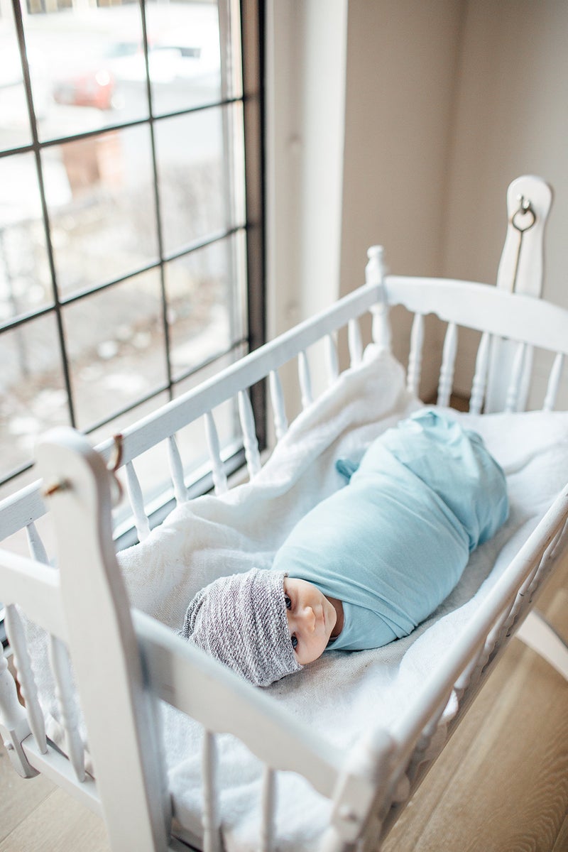 Copper Pearl Baby Swaddle Blanket - Premium Knit Baby Blanket, Large Soft Stretchy Receiving Blankets for Baby Boy and Girl, Swaddles for Newborn, Infant, and Toddler (Sonny) - Image 4