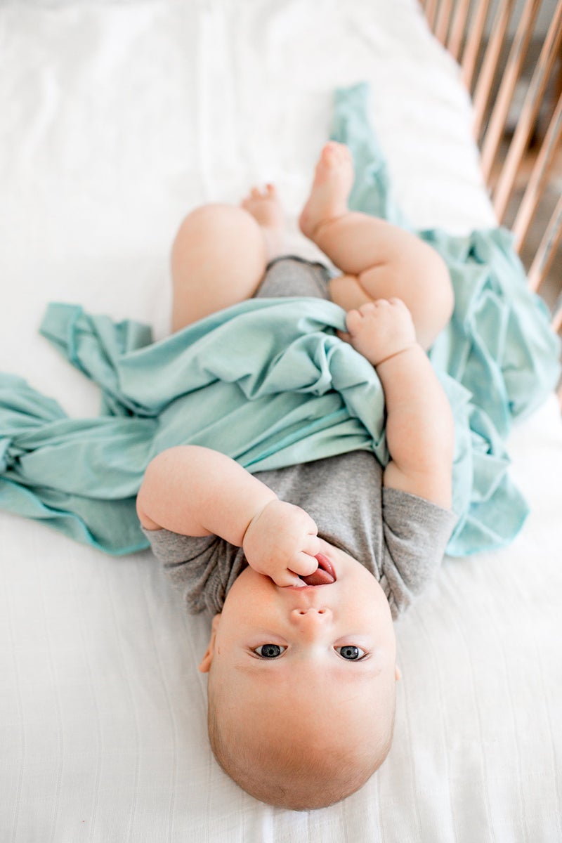 Copper Pearl Baby Swaddle Blanket - Premium Knit Baby Blanket, Large Soft Stretchy Receiving Blankets for Baby Boy and Girl, Swaddles for Newborn, Infant, and Toddler (Sonny) - Image 5