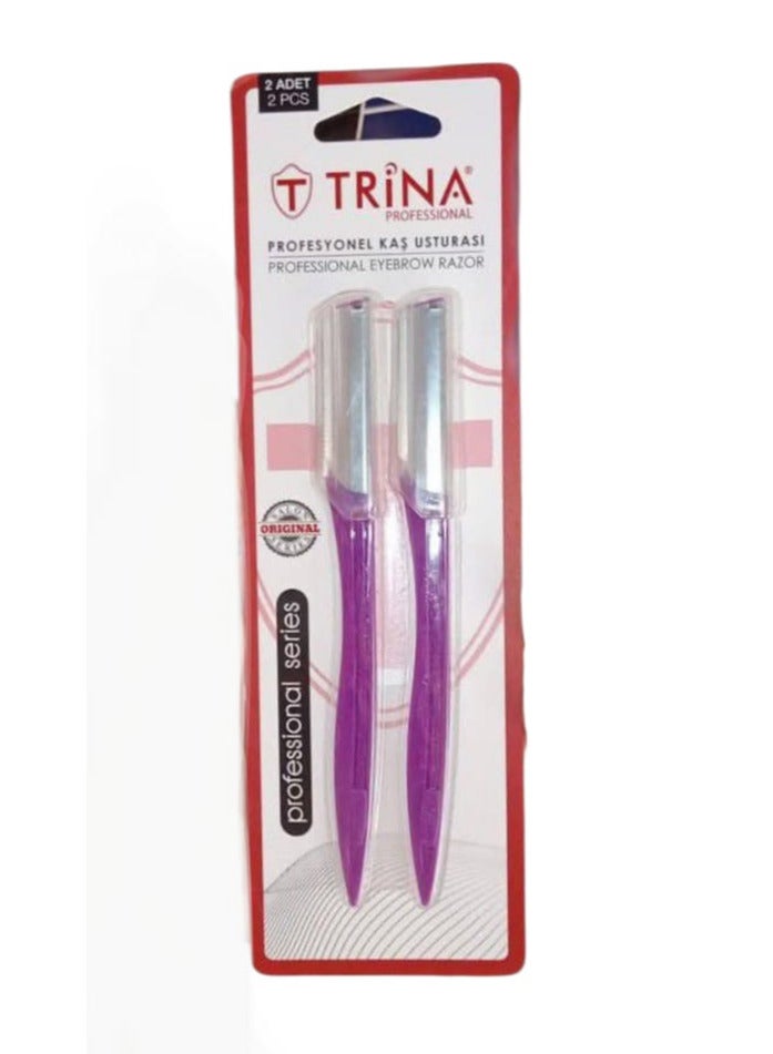 ترينا شفرات ترينا لازاله الشعر الوبري وتقشير البشره