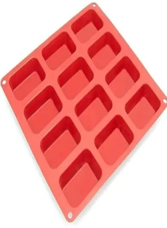 KITCHOOK Silicone Cupcake/Muffin Mould 12 (Pack of 1) AJ 165 - Image 1