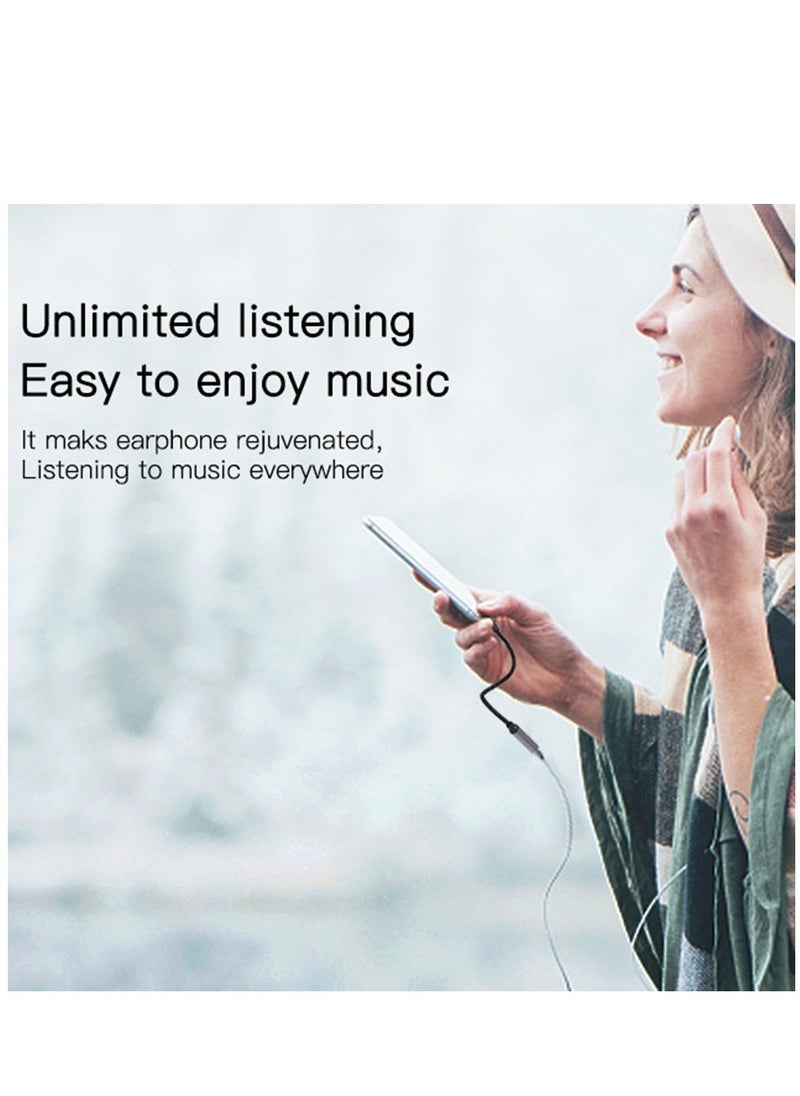 Raxoom Yesido YAU19 Type-C to 3.5mm Audio Adapter Cable(Grey) - Image 3