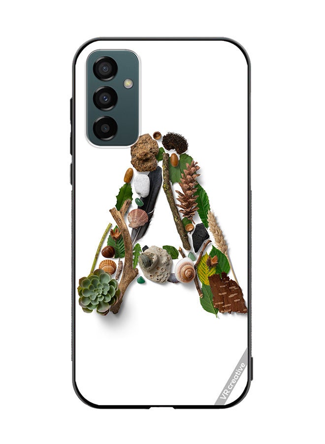 VR CREATIVE Protective Case Cover For Samsung Galaxy F23 Alphabet A Design Multicolour - Image 1