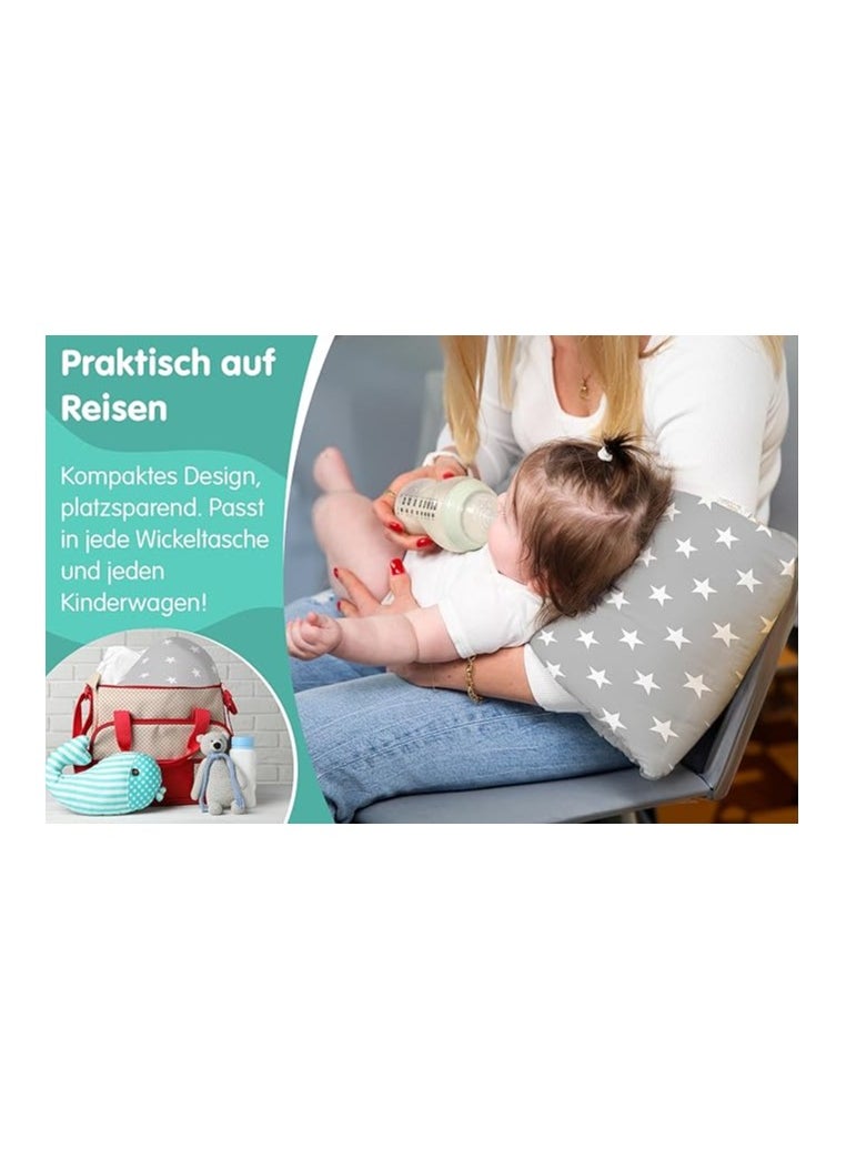Moro Moro Arm Nursing Pillow – Soft & Portable Support for Breastfeeding & Bottle Feeding  - Image 2