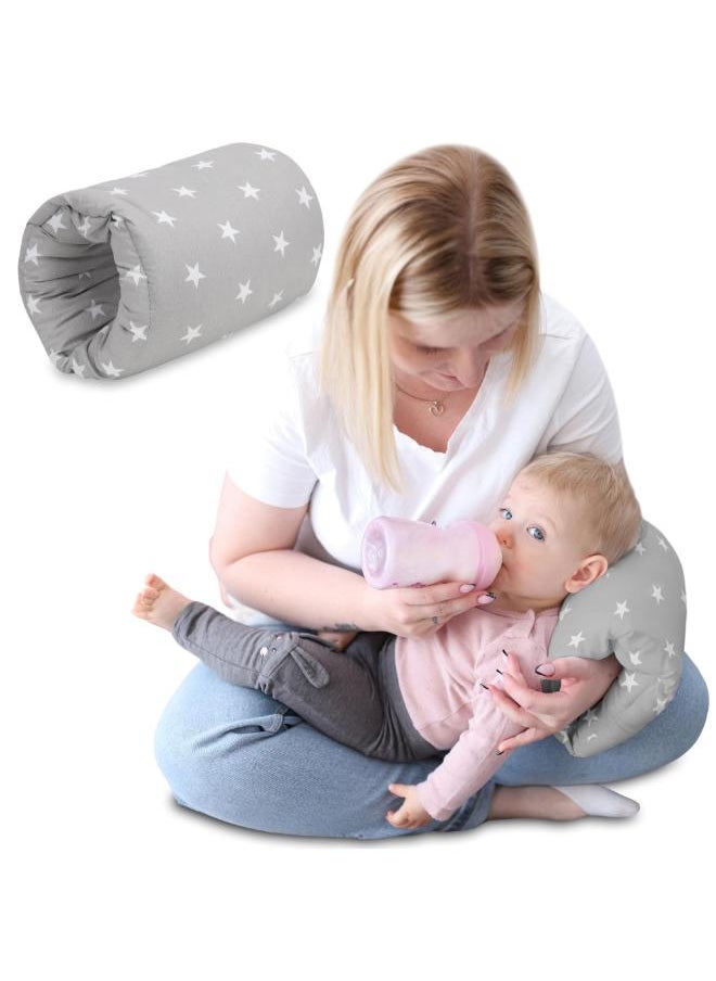 Moro Moro Arm Nursing Pillow – Soft & Portable Support for Breastfeeding & Bottle Feeding  - Image 1