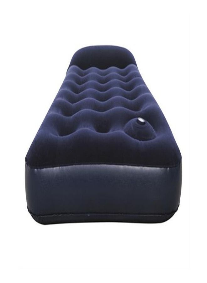 Bestway Easy Inflate Flocked Air Bed/Single Built in foot Pump 185X76X22Cm -26-67223