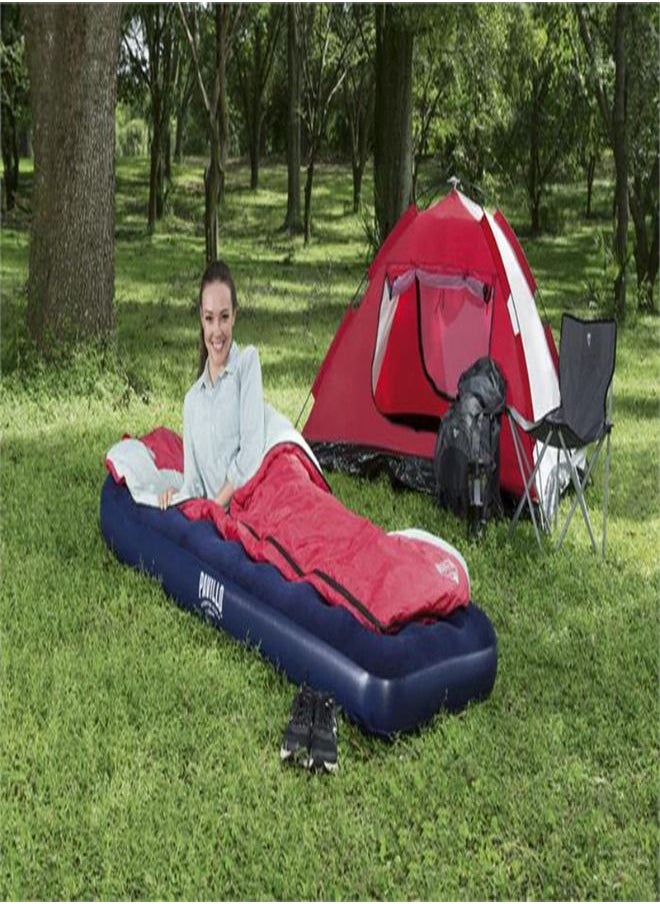 Bestway بيست واي سرير هوائي سهل النفخ / مضخة قدم مفردة مدمجة 185 × 76 × 22 سم -26-67223  - Image 3