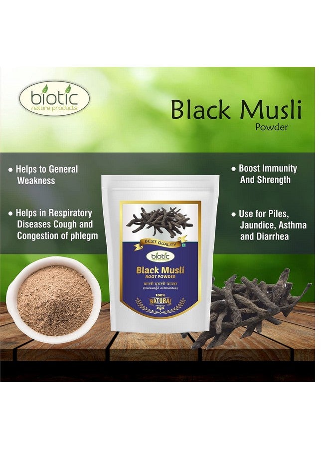 Biotic مسحوق موسلي الأسود الطبيعي - مسحوق كالي موسلي - كوركوليغو أورشيويدس - 50 جرام - Image 3