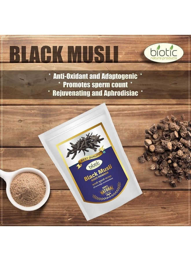 Biotic مسحوق موسلي الأسود الطبيعي - مسحوق كالي موسلي - كوركوليغو أورشيويدس - 50 جرام - Image 4