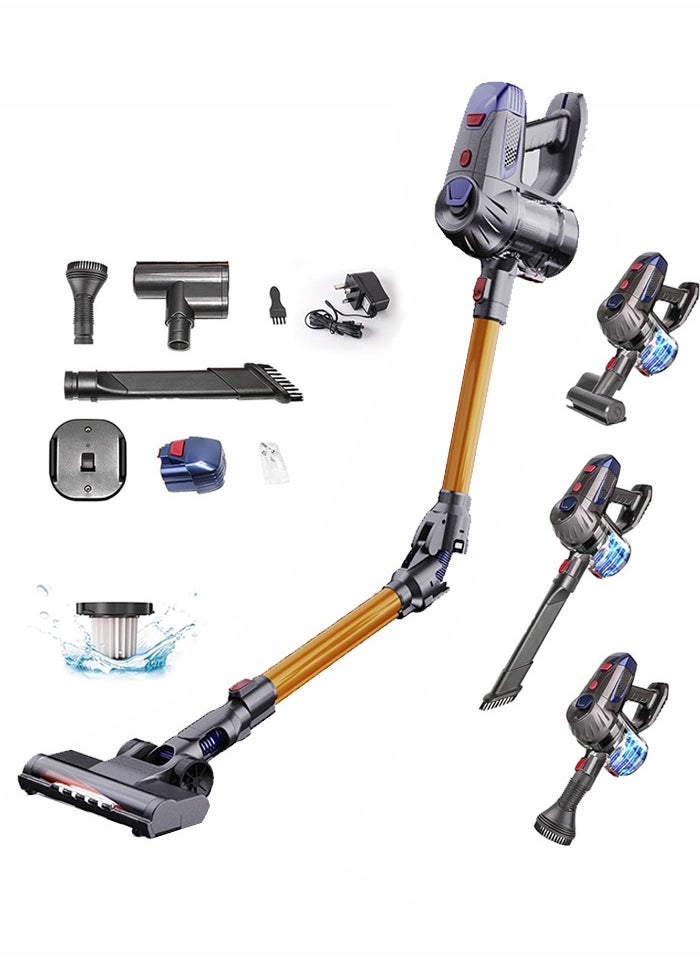 Joshberg Cordless Vacuum Cleaner,6 in 1 Stick Vacuum with 180° Bendable Wand,Powerful LED Headlights, 9000pa/150W,Applicable to Hardwood Floor Carpet Pet Car Cleaning  - Image 1