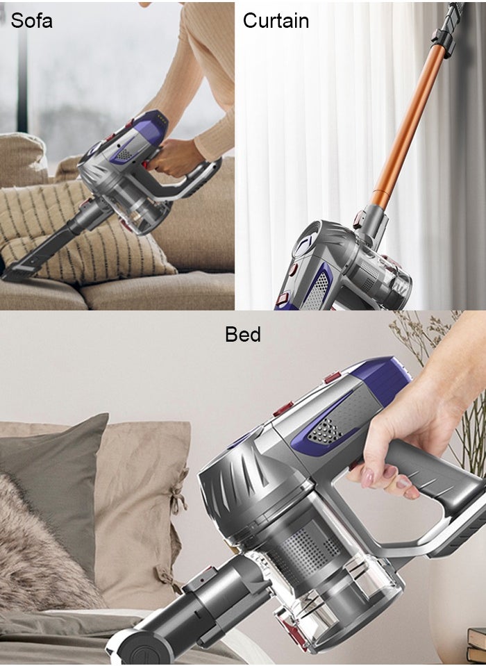 Joshberg Cordless Vacuum Cleaner,6 in 1 Stick Vacuum with 180° Bendable Wand,Powerful LED Headlights, 9000pa/150W,Applicable to Hardwood Floor Carpet Pet Car Cleaning  - Image 3