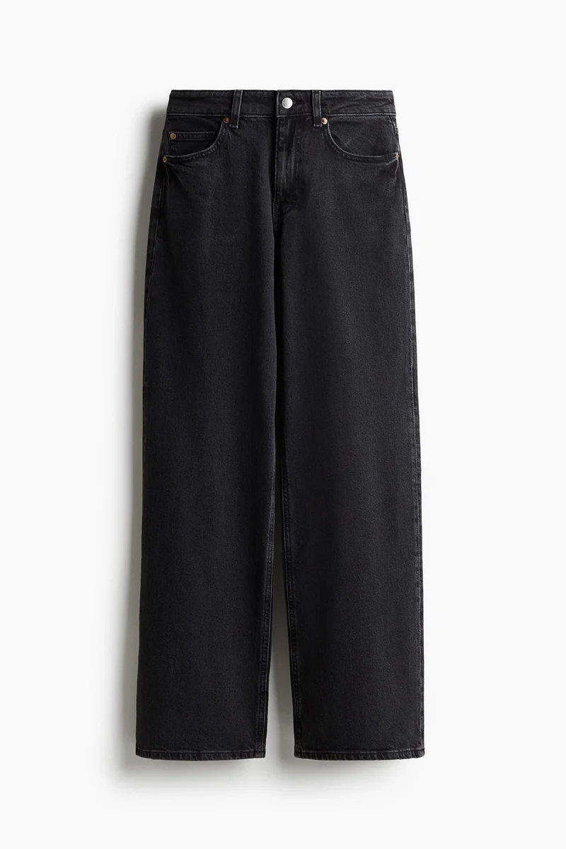اتش اند ام Wide High Jeans