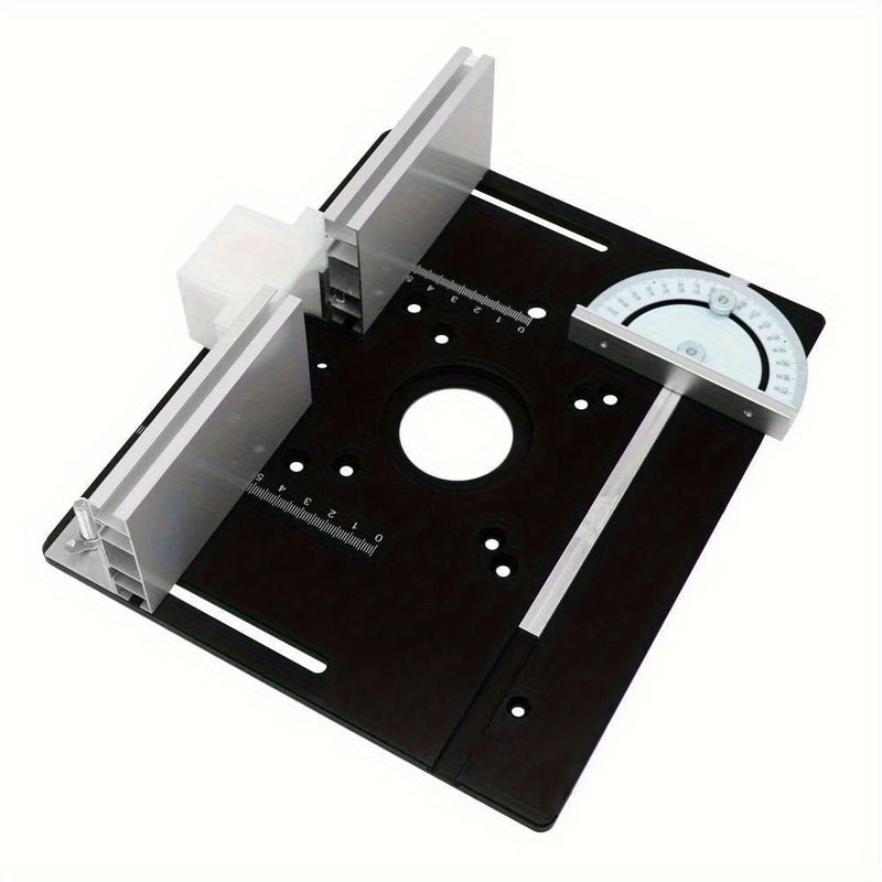 Red Aluminum Router Table Insert Plate for Woodworking Electric Router Workbench - Image 3